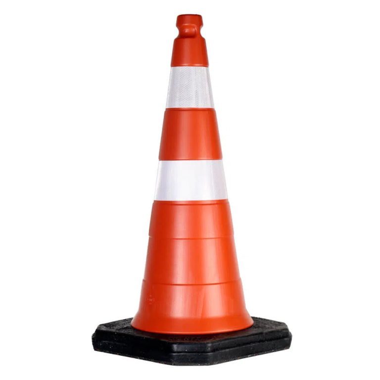 CONE SEMI-FLEXÍVEL LJA/BCO COM BASE DE BORRACHA 4K - UNIFRAN
