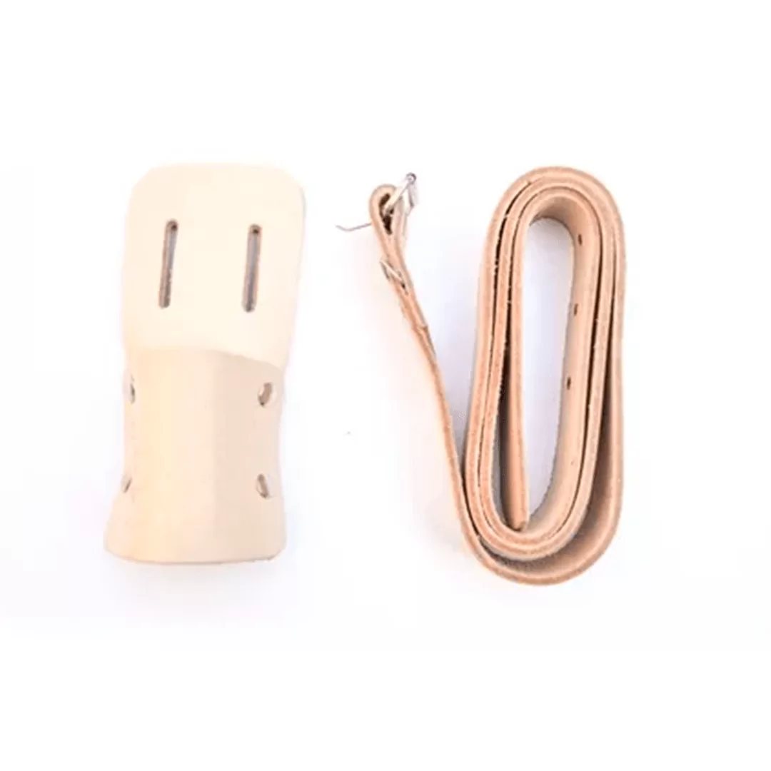 PORTA CHAVE CATRACA DE COURO COM CINTO - Imagem 2