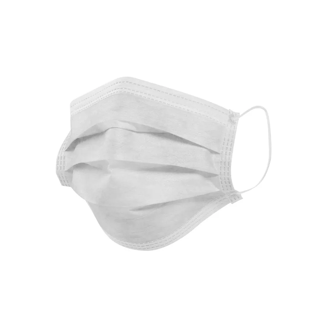 MÁSCARA TNT TRIPLA GR60 COM ELÁSTICO E CLIP NASAL