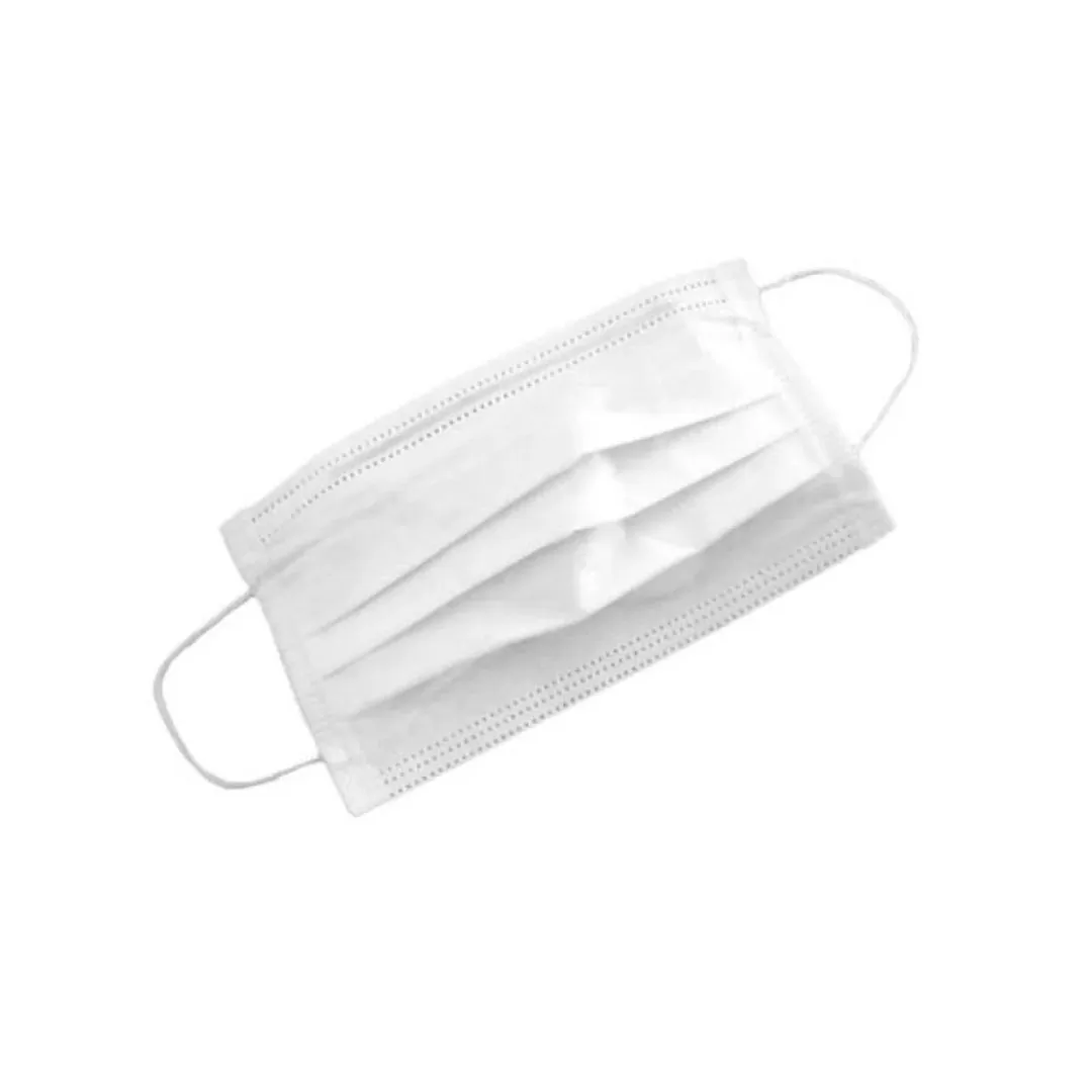 MÁSCARA TNT TRIPLA GR60 COM ELÁSTICO E CLIP NASAL - Imagem 2