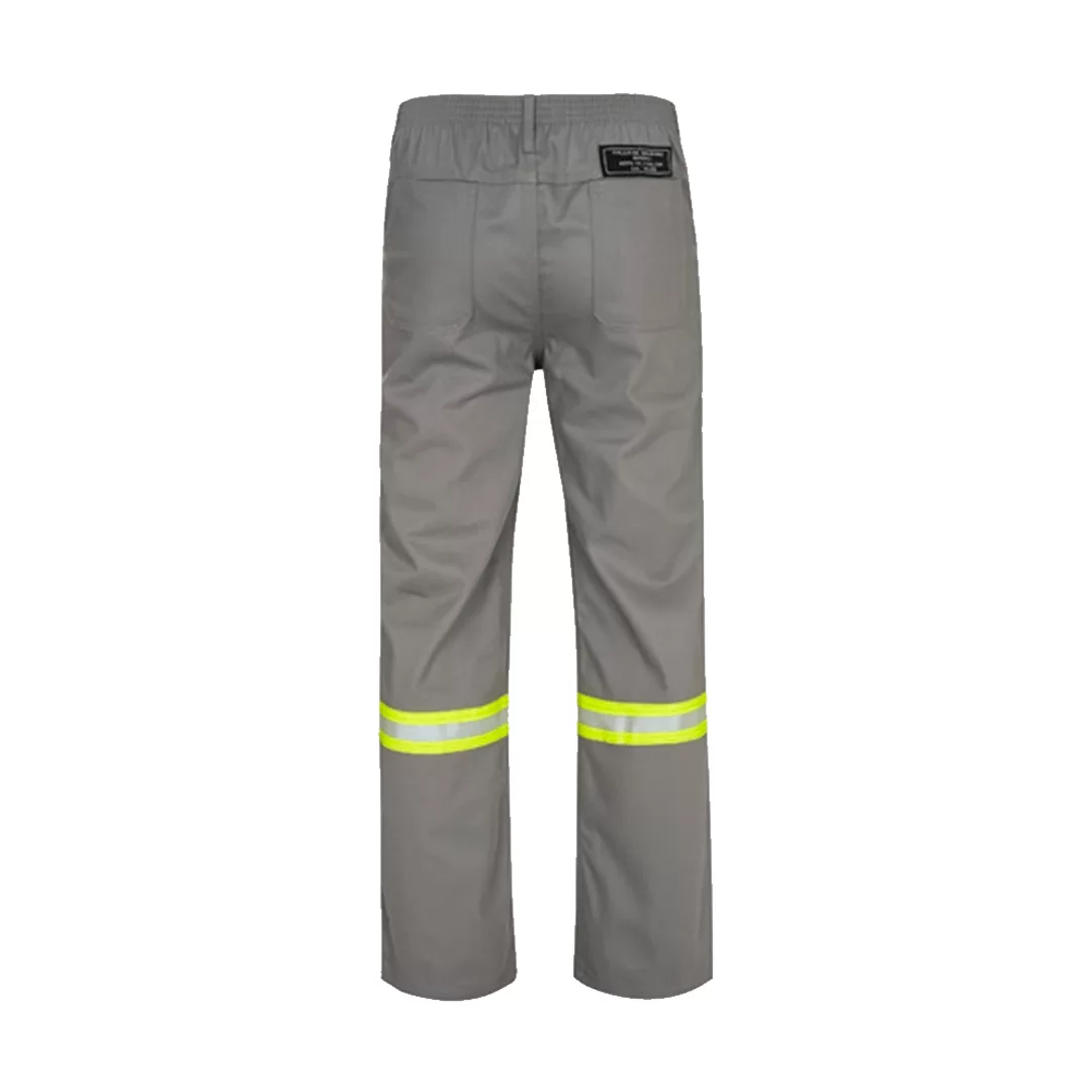 CALÇA NR10 CINZA COM FAIXA REFLETIVA - Imagem 2
