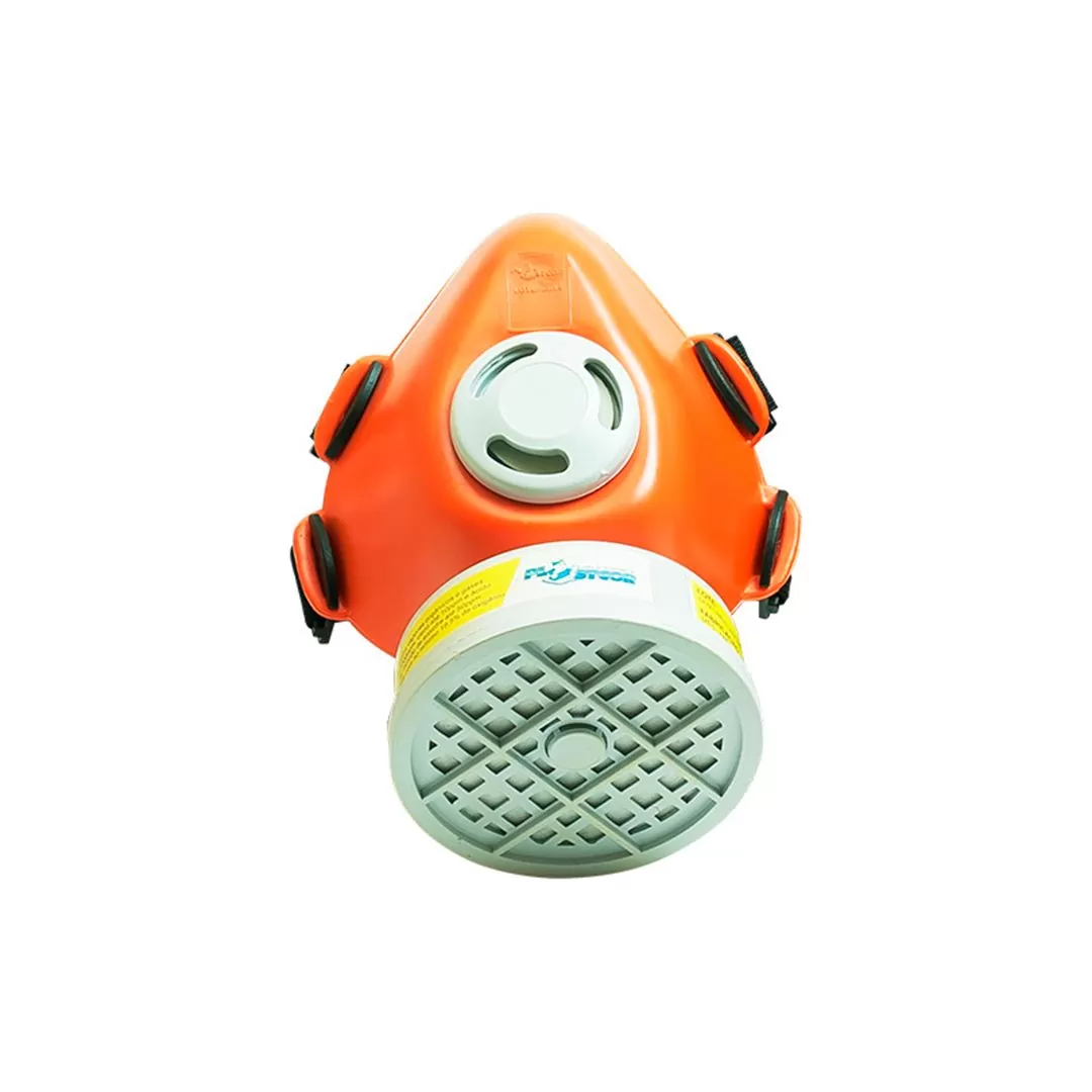 MÁSCARA RESPIRADOR PLASTCOR 1/4 FACIAL COM UM FILTRO VO/GA - CA 39428