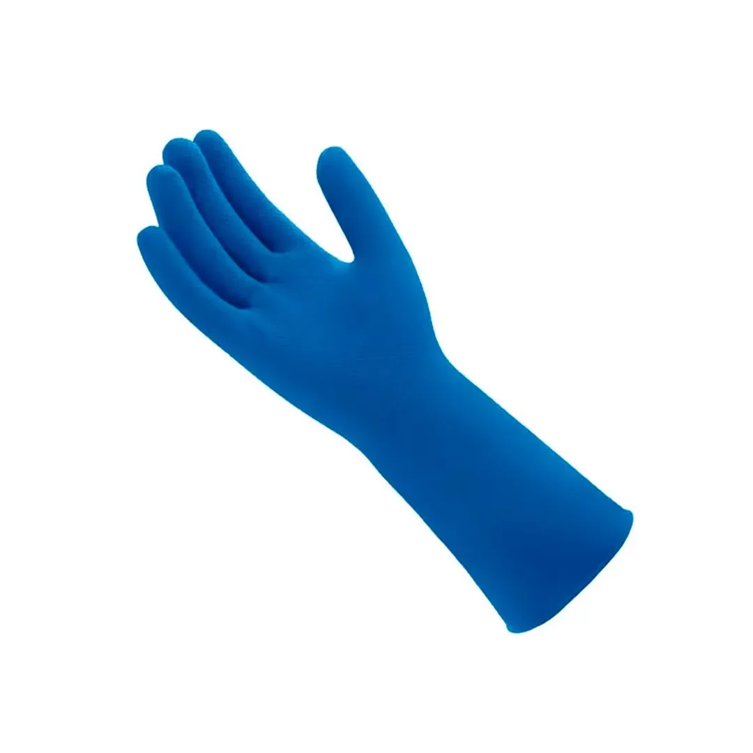 LUVA DE LATEX AZUL - CA 4429 - Imagem 2