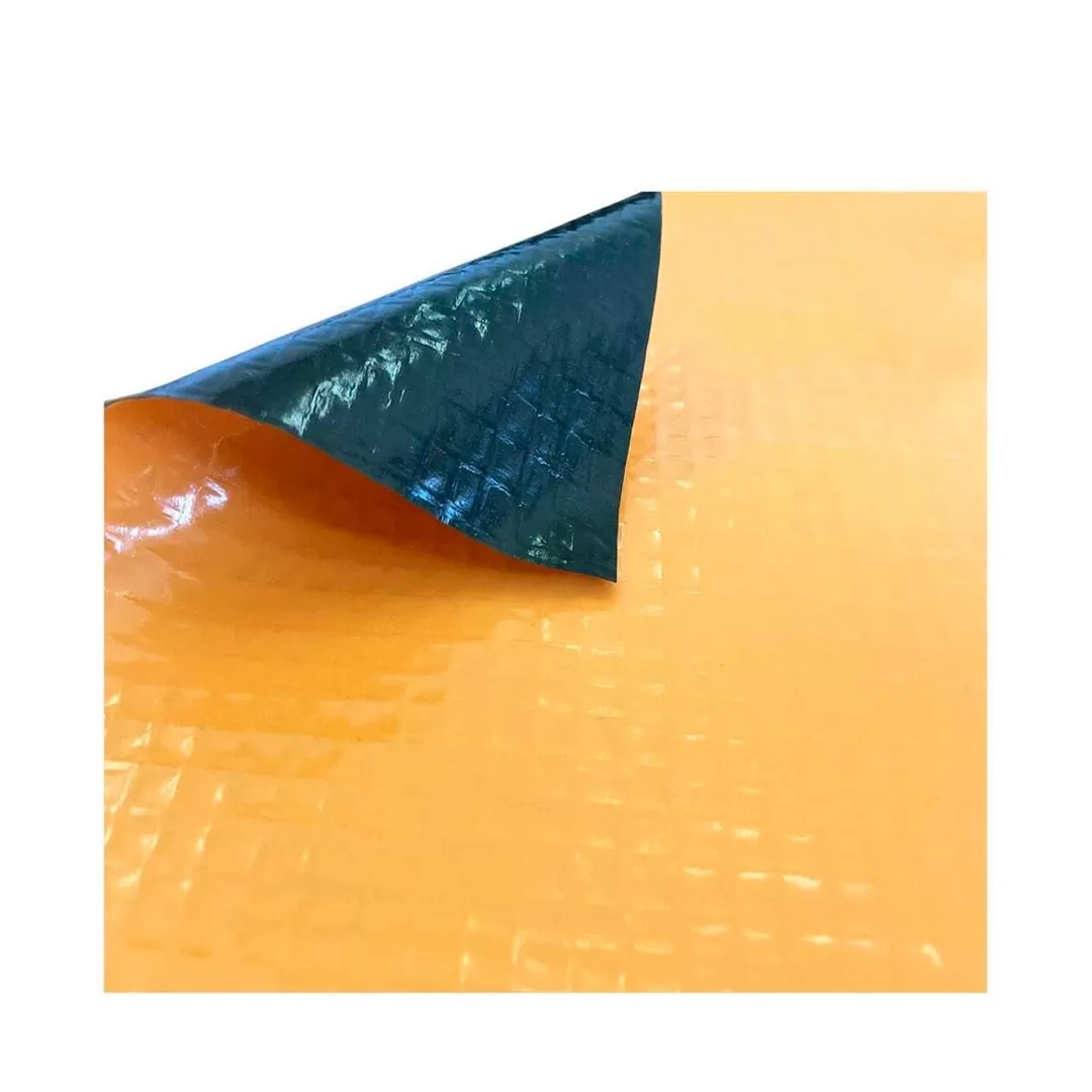 LONA PVC CARGO LIGHT PRETA X LARANJA - Imagem 3