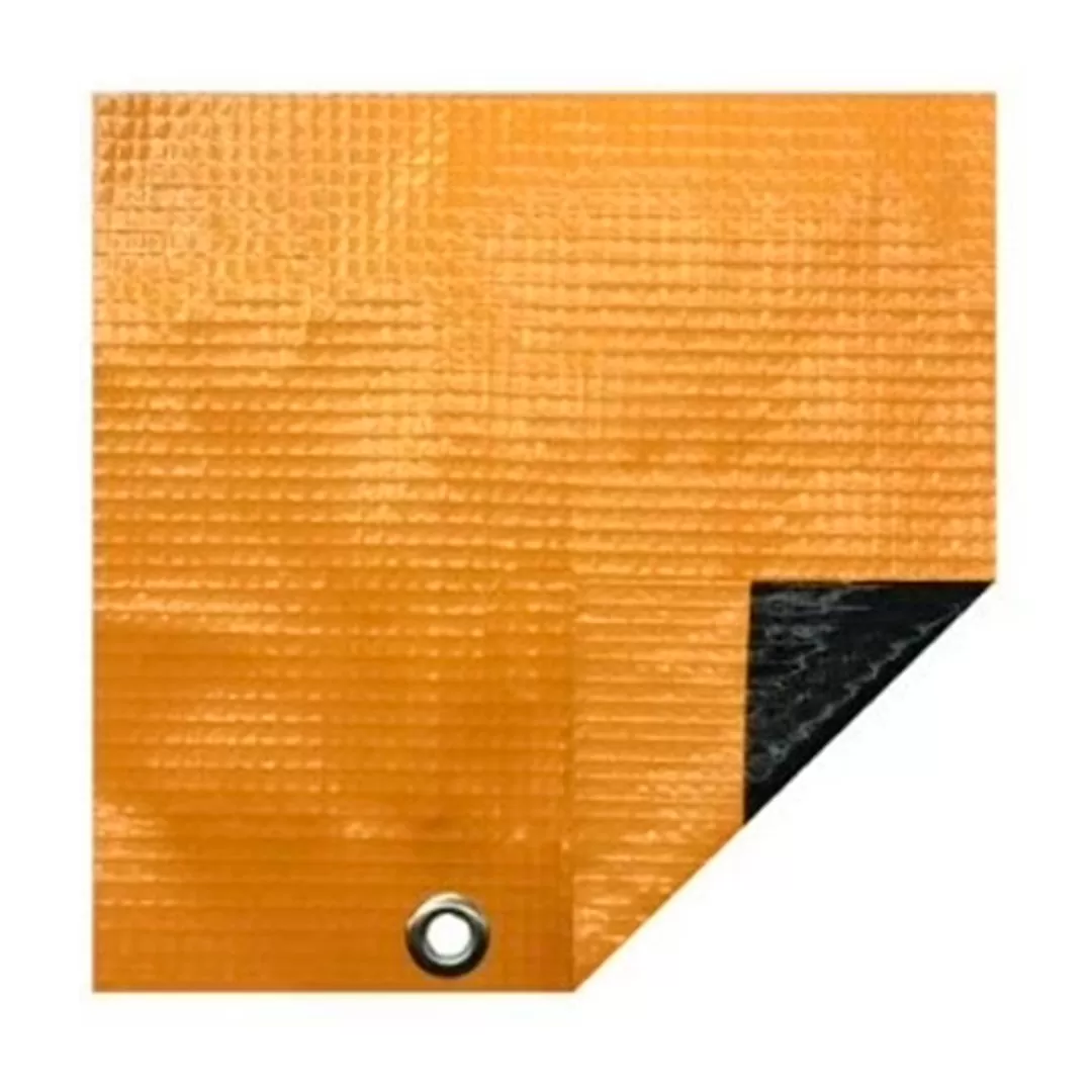 LONA PVC CARGO LIGHT PRETA X LARANJA - Imagem 2