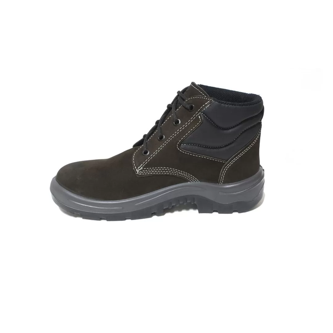 BOTINA NOBUCK CAFÉ PROTEFORT BIQUEIRA PVC - CA 42465 - Imagem 3