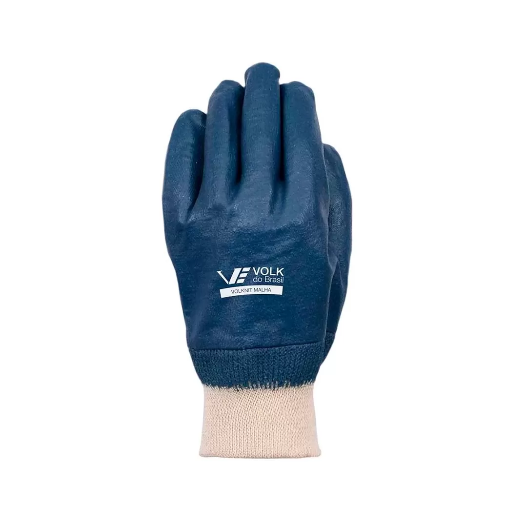 LUVA NITRÍLICA TOTAL VOLKNIT PUNHO EM MALHA - CA 25084 - Imagem 3