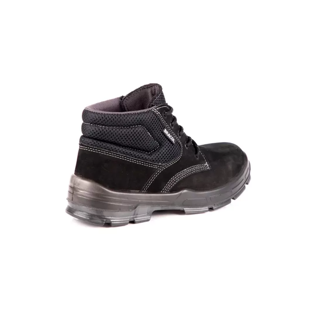 BOTINA NOBUCK BRACOL  PRETA - CA 40872 - Imagem 2