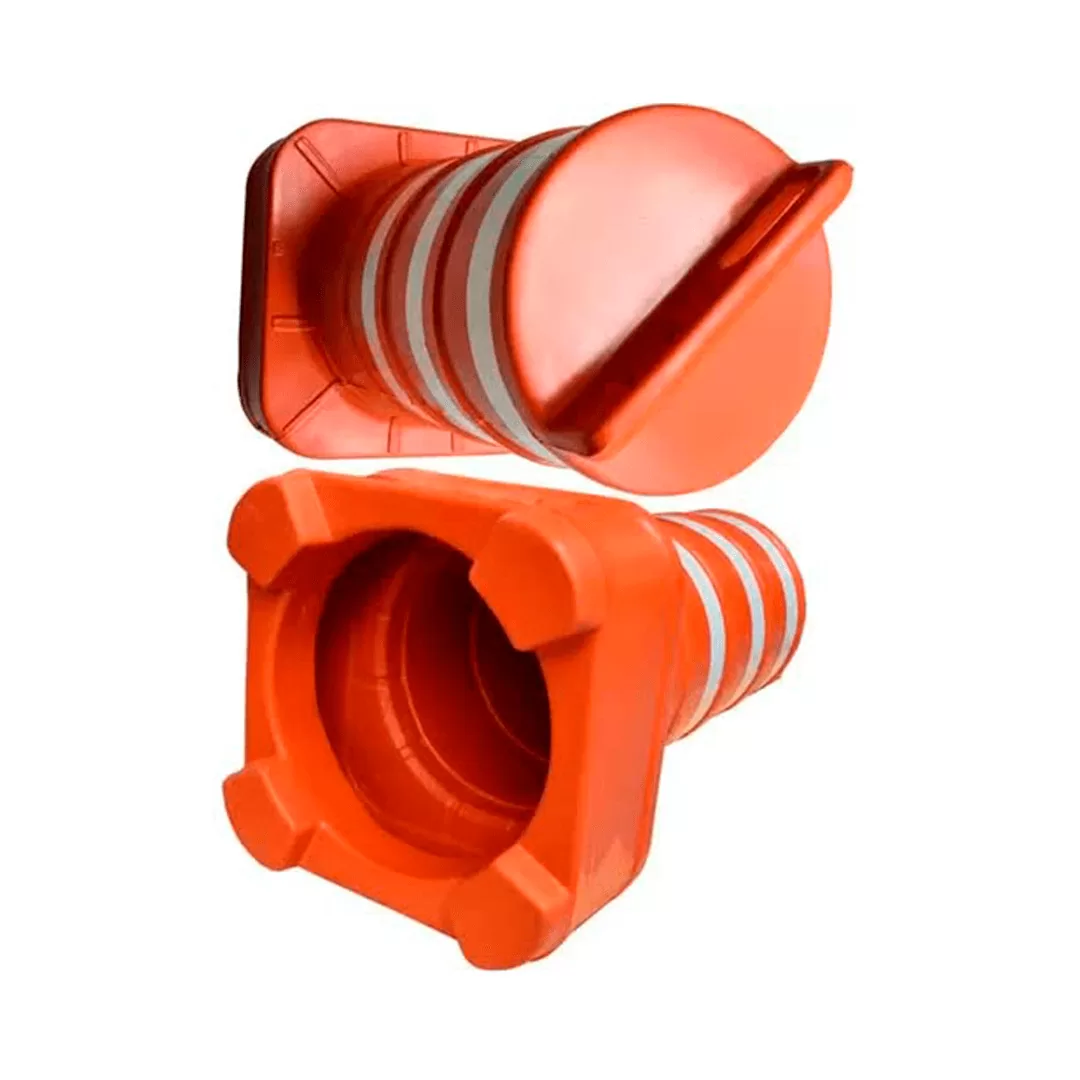 CONE TIPO BARRIL CANALIZADOR DE TRAFEGO (CONÃO) - Imagem 2