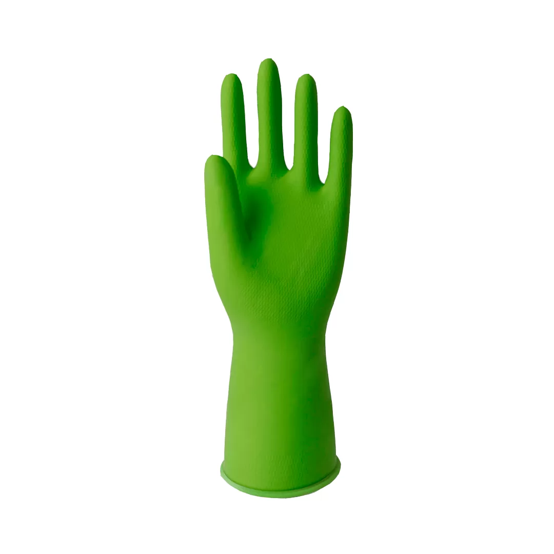 LUVA DE LATEX SANRO TOP VERDE - CA 40045 - Imagem 4