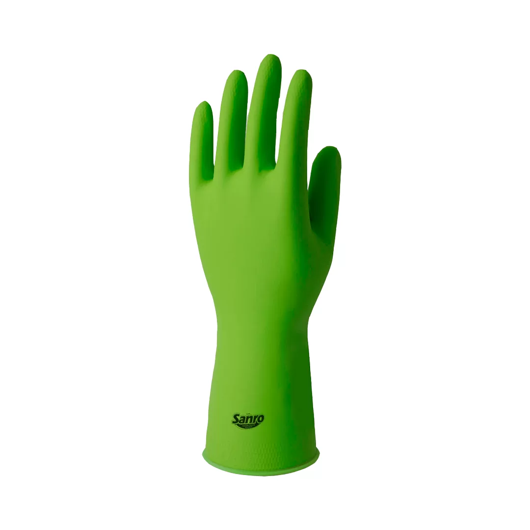 LUVA DE LATEX SANRO TOP VERDE - CA 40045 - Imagem 3