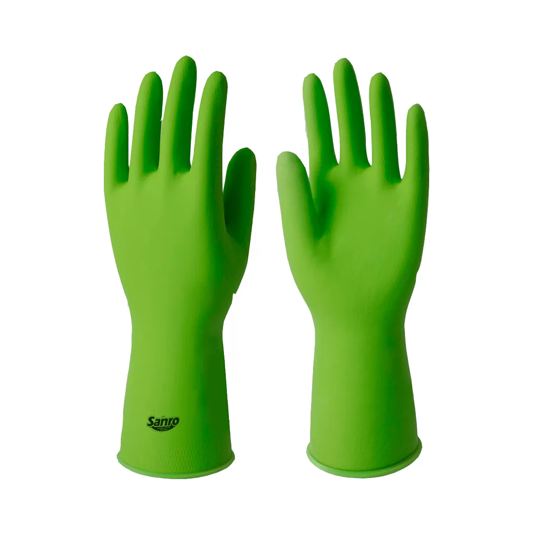 LUVA DE LATEX SANRO TOP VERDE - CA 40045