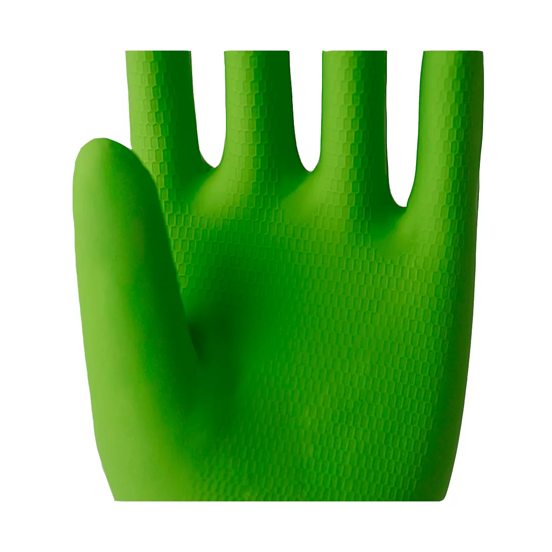 LUVA DE LATEX SANRO TOP VERDE - CA 40045 - Imagem 2