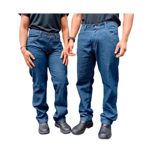 CALCA JEANS VICUNHA PROFISSIONAL 100% ALGODAO REFORÇO COM TRAVETE