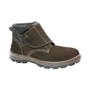 BOTINA NOBUCK COM VELCRO PROTEFORT BIQUEIRA PVC - CA 42466