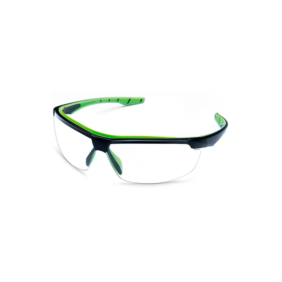 OCULOS STEELFLEX NEON INCOLOR ARMAÇÃO VERDE/PRETO CA 40906 AR/AE/UV