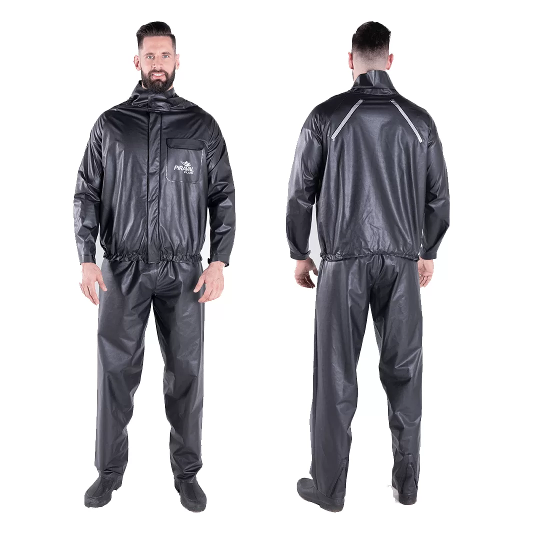 CONJUNTO DE CAPA DE CHUVA PIRAVAL PLUS IMPERMEAVEL P/ MOTOQUEIRO CALCA/BLUSÃO