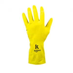 LUVA DE LATEX LIGHT AMARELA KALIPSO- CA 38090
