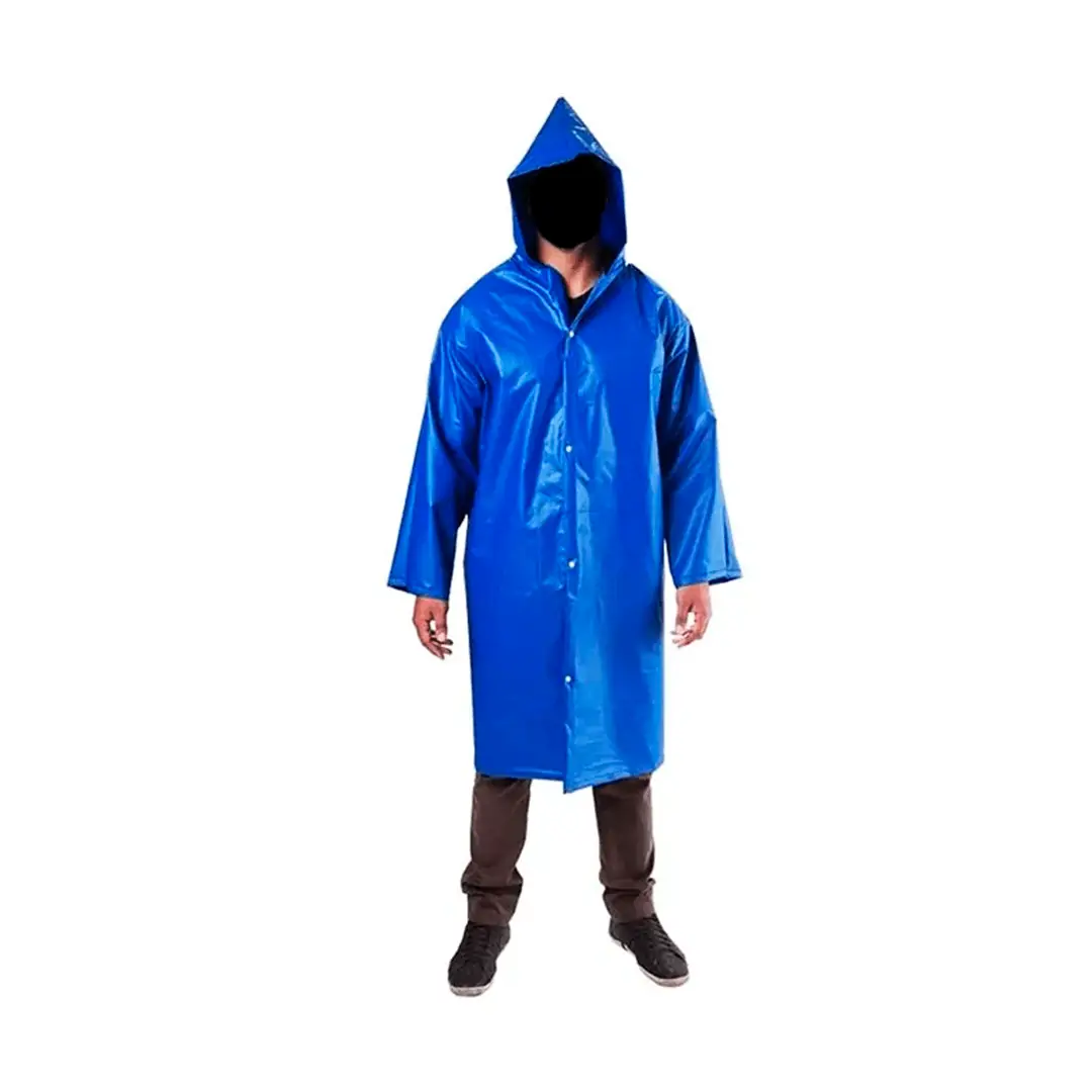 CAPA DE CHUVA AZUL COM CAPUZ MANGA LONGA CA 27453 BA 800