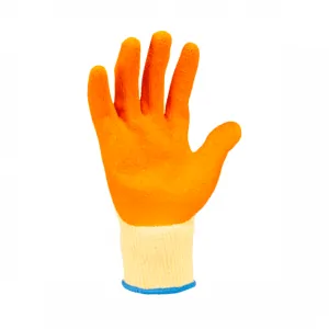 LUVA ORANGE FLEX KALIPSO CA 20858 PALMA LATEX CORRUGADO ANTIDERRAPANTE